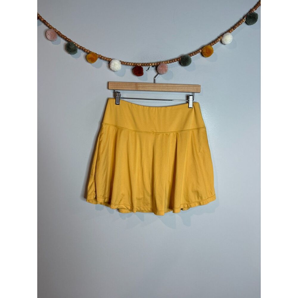 Baleaf golden mustard yellow athletic skort